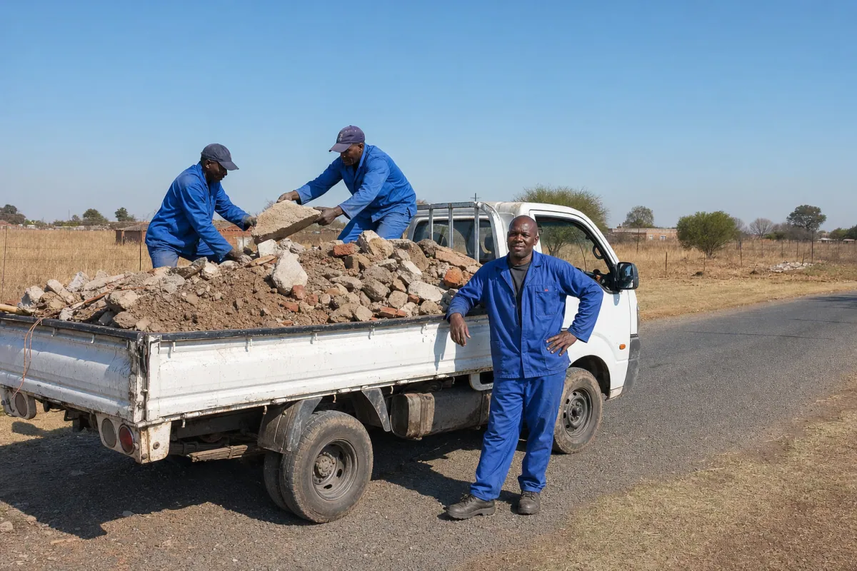 Rubble Removal Cost in Vanderbijlpark & the Vaal (2026): Real Per-m³ Quotes
