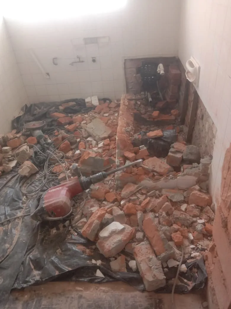 Rubble removal job in the Vaal Triangle — recent project 11