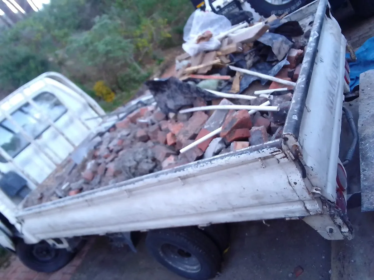 Rubble removal job in the Vaal Triangle — recent project 26